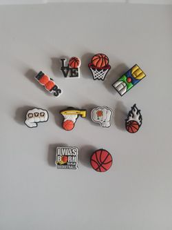 Basketball Croc Charms 