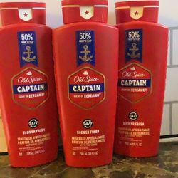 3-Old Spice Men Body Wash 24oz All For $16