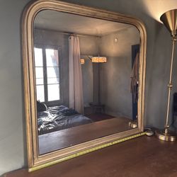 Gold Leafed Mirror 