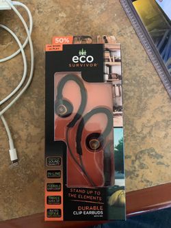 Eco brand earbuds