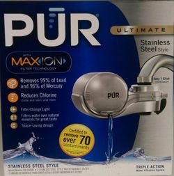 Pur Faucet Mount Filtration System FM-9000B with 5 brand new Pur RF-9999 filters