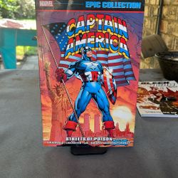 Captain America Epic Collection Streets Of Poison