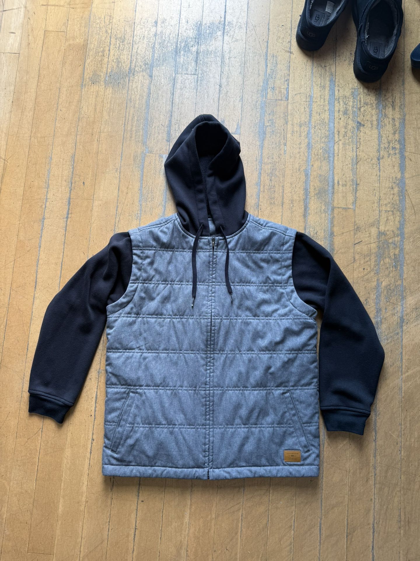 Boys Travis Mathew Quilted Hoodie Jacket