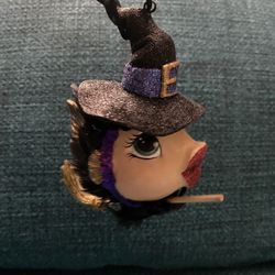 Kathleen’s Christmas ornaments fish Halloween witch