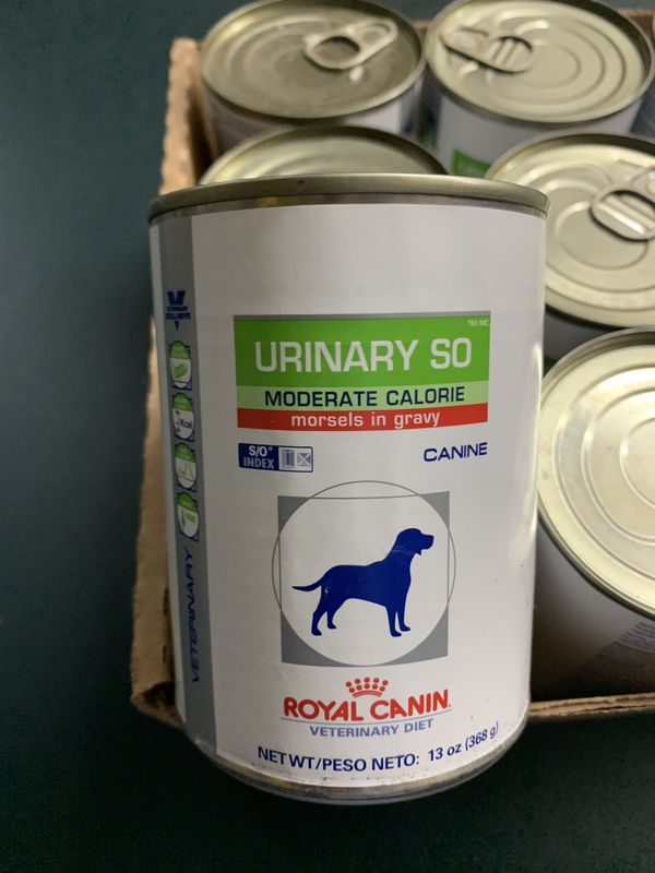 Royal Canine Urinary So Dog Food 12 Cans Unopened And New For Sale