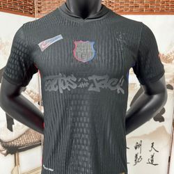 Barcelona X Cactus Jack Black Jersey Lamin Yamal