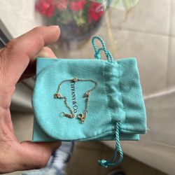 Tiffany’s Bracelet Three Diamonds Rose Gold