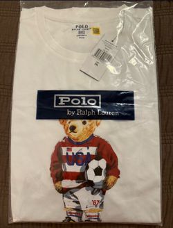 Ralph Lauren Classic Fit Heritage Icons Polo Bear Short Sleeve Graphic T-Shirt