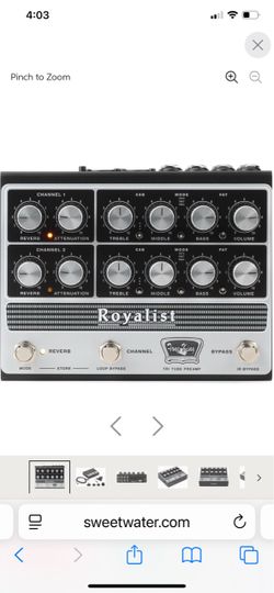 Tone King Royalist Pre Amp
