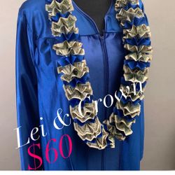 Lei And Crown Any Color 