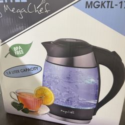 THE KETTLE  BY MEGA CHEF 1.8 Litter Capacity 