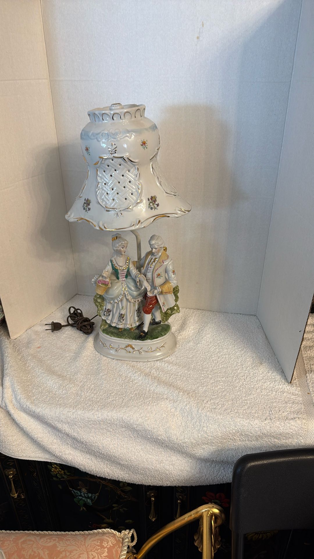 Antique Porcelain Lamp