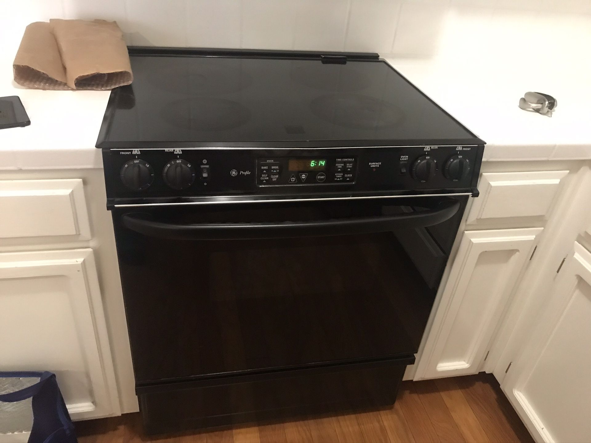 Matching set of Electric GE “Profile” Series Electric Stove & Ge Ove.