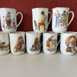 Norman Rockwell Mugs