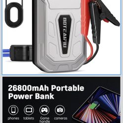 Car Starter (Up to 9.5L Gas 8L Diesel) 12V Jump Starter