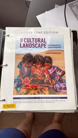 📚 The Cultural Landscape: An Introduction to Human Geography – 13th Edition