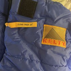 Kelty Clear Creek Sleeping Bag-never used