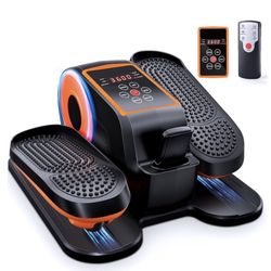 Under Desk Elliptical Machine, Ellipse Leg Exerciser as Seen on TV with Rem