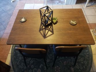 Table With Chairs And Bench