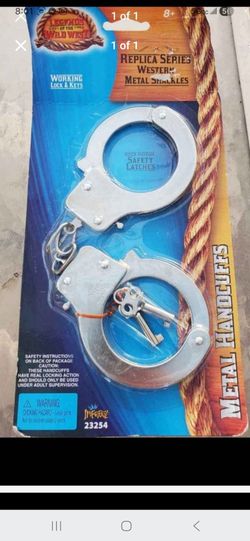 Western Toys handcuffs