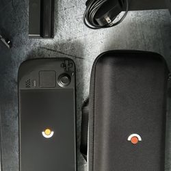 🔥🔥🔥Valve Steam Deck OLED Handheld Console Black 2TB wCase Charger And Dock