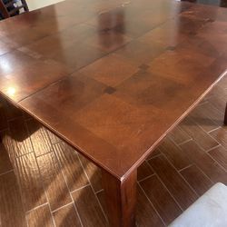 Brown, Square Table