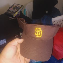 Brand new Padres visors