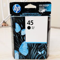HP 45 Black Ink Print Cartridge Genuine Original NEW/SEALED Exp: NOV 2011