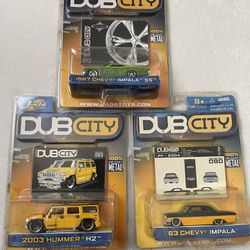 Dub City 1/64 Model Cars Diecast 