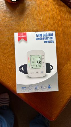 Arm Digital Blood Pressure Monitor