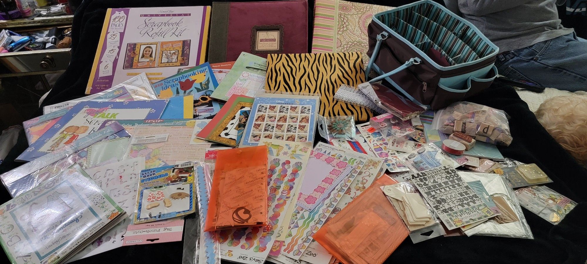 Large Lot Of Scrapbooking Supplies