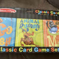 New Melissa And Doug Classic Card Game Set