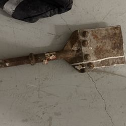 Set of flat shovel/chisel bits for demolition hammer.