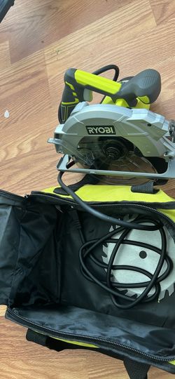 Ryobi Corded Circular Saw with Carry Bag