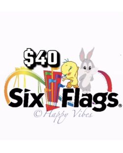 Sixflags / Six Flags Magic Mountain Digital Tickets 
