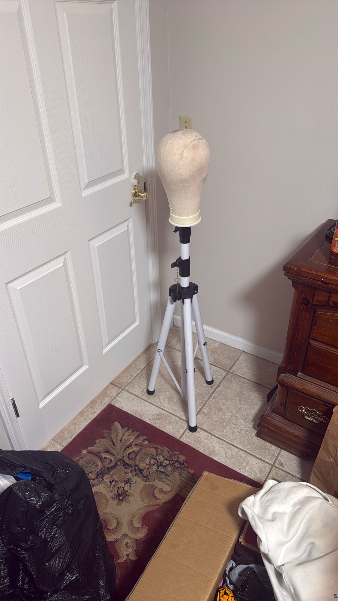 Wig Head And Stand