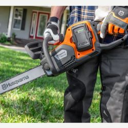 Husqvarna Power Axe 350i 40-volt 18-in Battery 7.5 Ah Chainsaw Battery Included Charger Brand New 