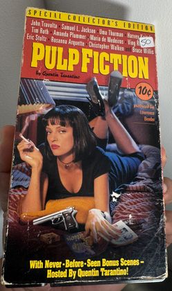 Pulp Fiction (VHS, 1996, Special Collectors Edition) Vintage
