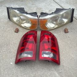 2005 Dodge ram Hemi Headlights And Tails Lights For Sale