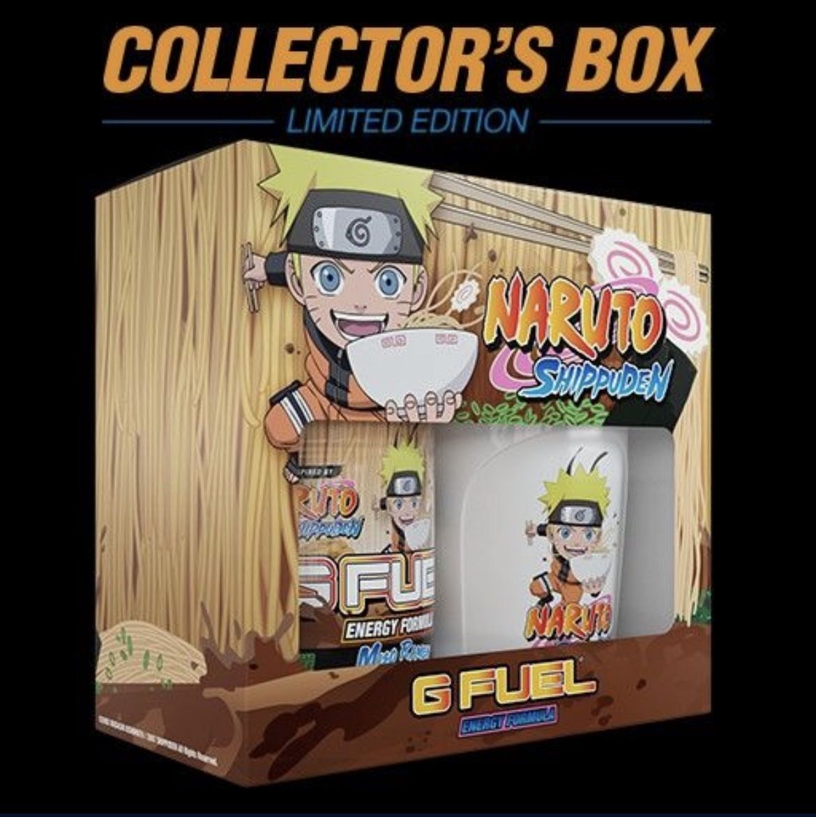 Naruto Miso Ramen Collector's Box G-Fuel