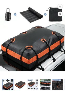 car roof cargo carrier bag