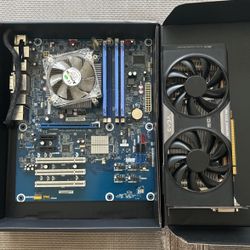 Old Motherboard   With More In Description Below 