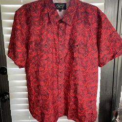 Buckeroo Western Snap-up Shirt - Men's 3XL - Black Snap - Western Ranchwear