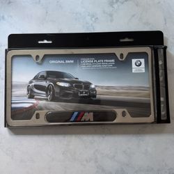 BMW M Performance Chrome License Plate Frame 