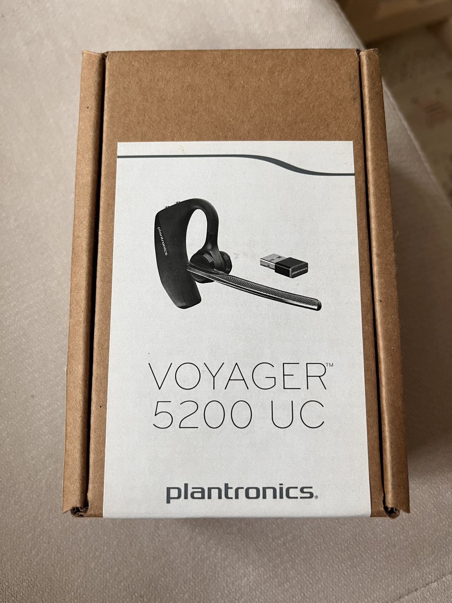 Plantronics Voyager 5200 Over the Ear Headset - Black