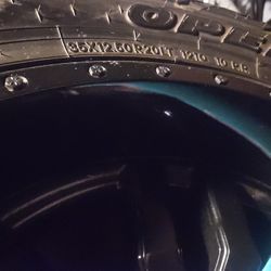 Like New Five Tires And Rims