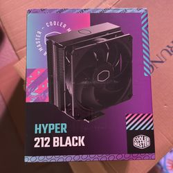 Brand new Hyper 212 black cooling system for pc