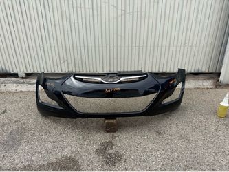 HYUNDAI ELANTRA 2014 2015 2016 Front bumper cover used original OEM WITH GRILLE
