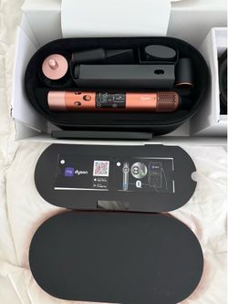 Dyson Airwrap i.d.™ Multi-Styler Curly+Coily (Amber Silk) – Brand New, Open Box