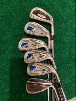 Adam’s golf club set with bag